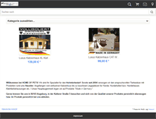 Tablet Screenshot of home-of-pets.de
